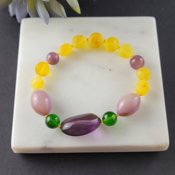 Baltic Amber bracelet - Picture 1 of 1